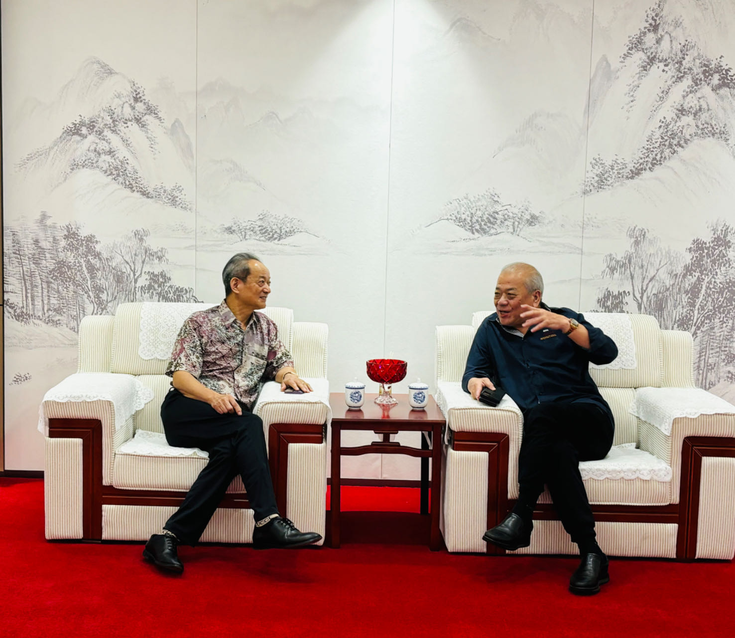 <strong>马来西亚中华大会堂总会吴添泉总会长率代表</strong>
